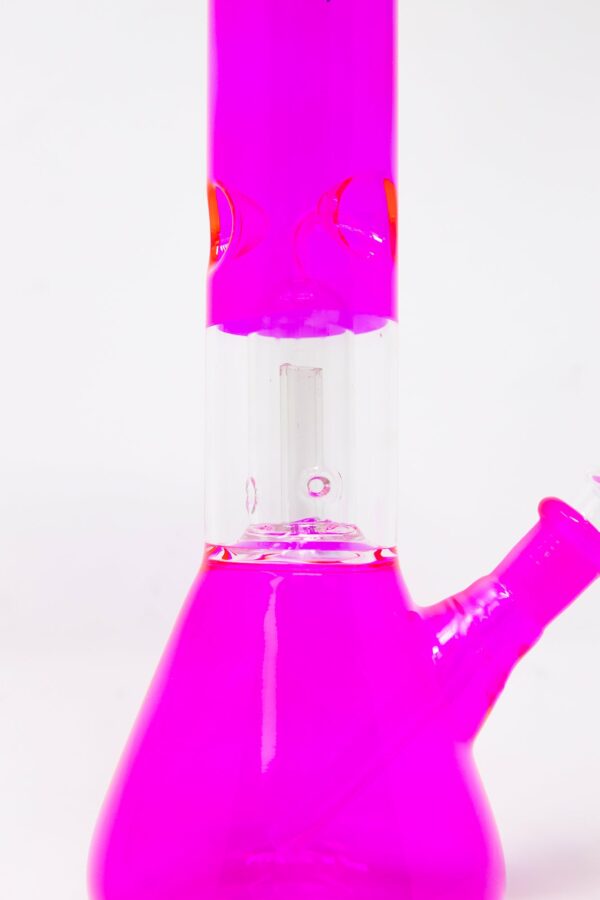 Shop 10" Neon Pink Single Percolator Bong in australian