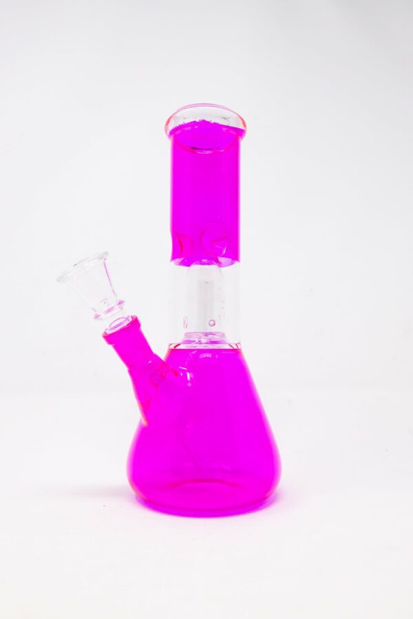 Shop 8" Pink Single Percolator Bong w/ Ice Catcher in australian