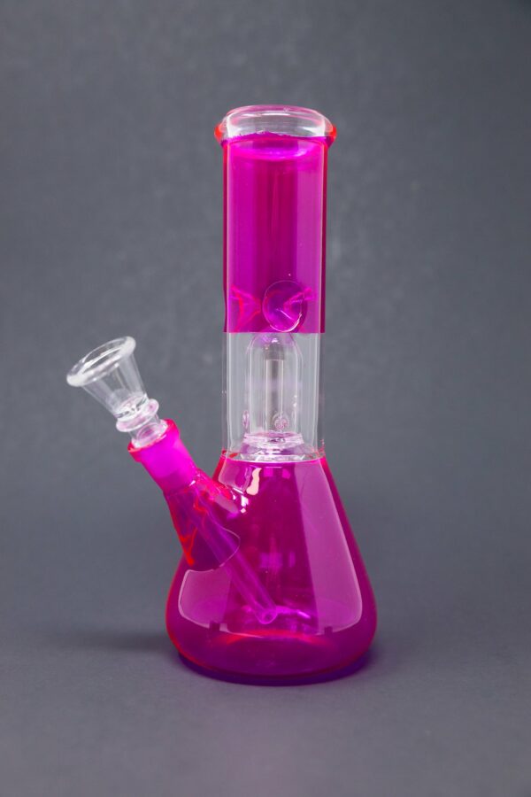 Shop 8" Pink Single Percolator Bong w/ Ice Catcher in australian