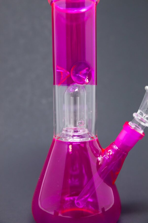 Shop 8" Pink Single Percolator Bong w/ Ice Catcher in australian