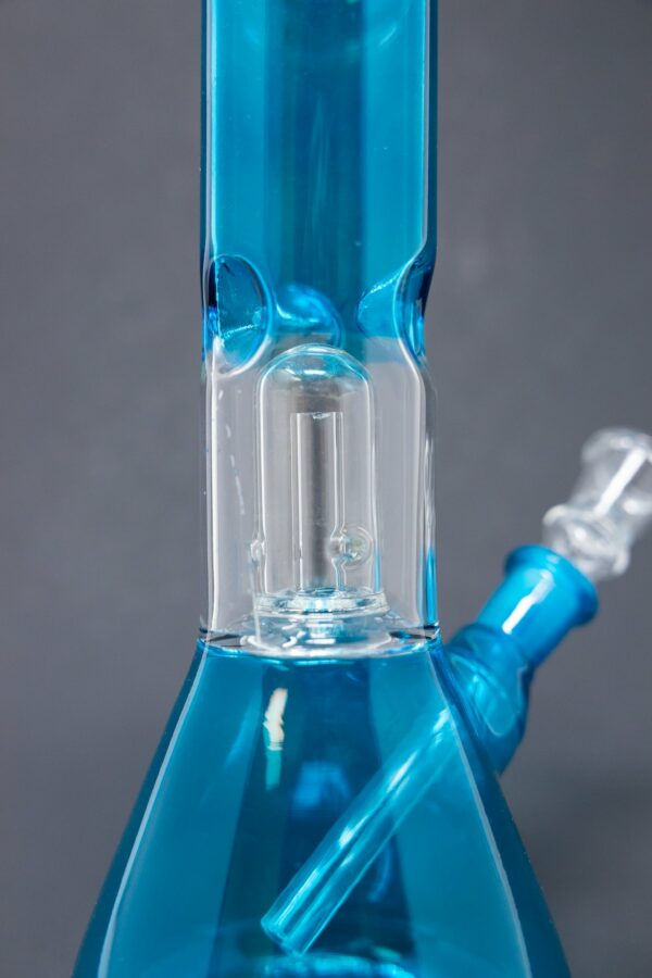 Shop 8" Teal Single Perk Bong w/ Ice Catcher in australian