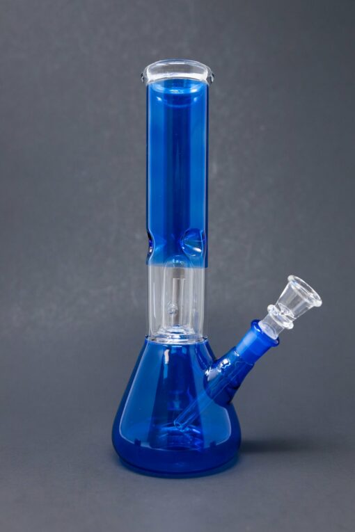 Shop 10" Blue Single Percolator Bong in australian
