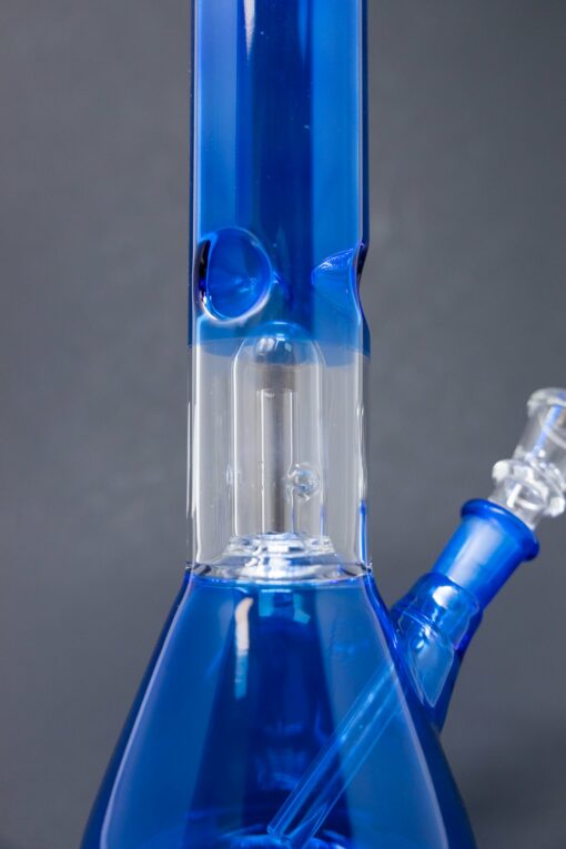 Shop 10" Blue Single Percolator Bong in australian