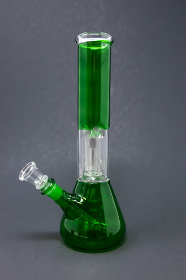 Shop 10" Green Single Percolator Bong in australian