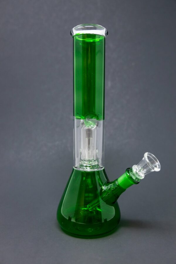 Shop 10" Green Single Percolator Bong in australian
