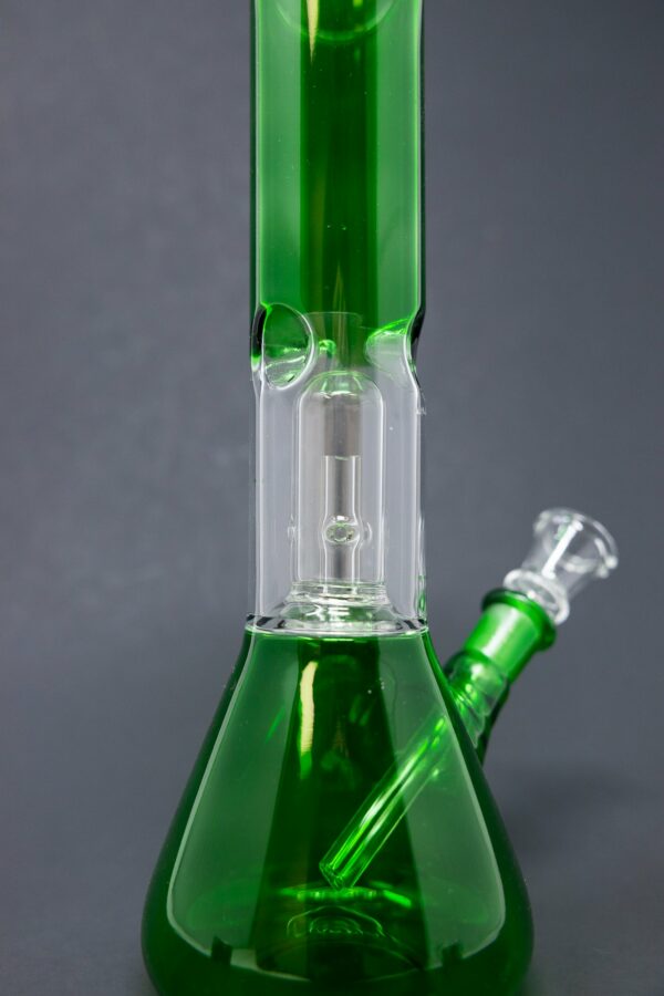 Shop 10" Green Single Percolator Bong in australian