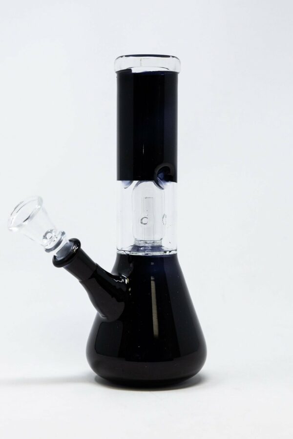 Shop 8" Black Beaker Base Bong w/ Ice Catcher and Percolator in australian