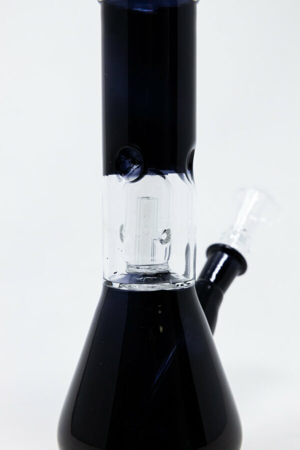 Shop 8" Black Beaker Base Bong w/ Ice Catcher and Percolator in australian