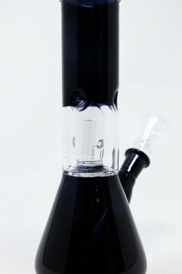 Shop 8" Black Beaker Base Bong w/ Ice Catcher and Percolator in australian