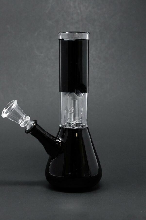 Shop 8" Black Beaker Base Bong w/ Ice Catcher and Percolator in australian