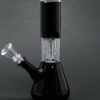 Shop 8" Black Beaker Base Bong w/ Ice Catcher and Percolator in australian