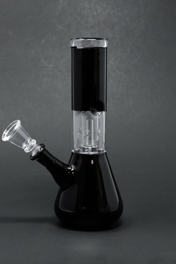 Shop 8" Black Beaker Base Bong w/ Ice Catcher and Percolator in australian