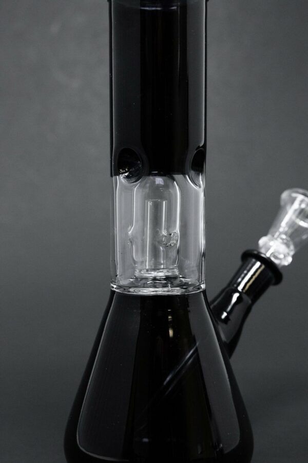 Shop 8" Black Beaker Base Bong w/ Ice Catcher and Percolator in australian