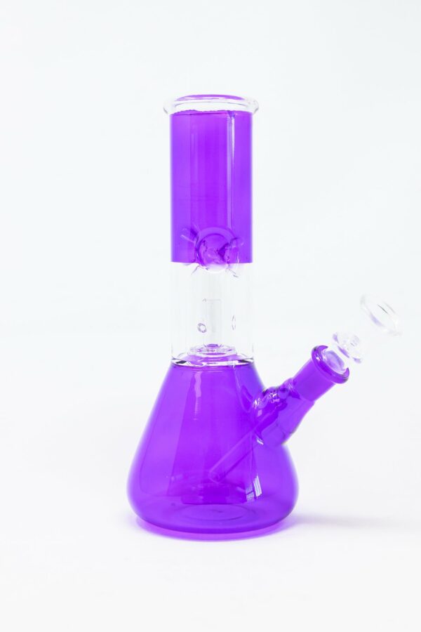 Shop 8" Purple Single Percolator Bong w/ Ice Catcher in australian