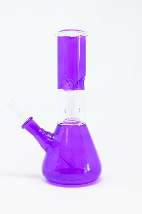 Shop 8" Purple Single Percolator Bong w/ Ice Catcher in australian