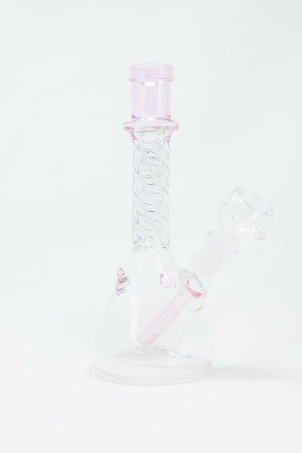 Shop 7" Pink Twisted Devil Bong in australian