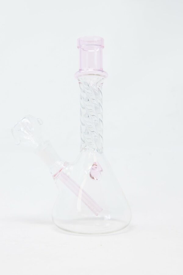 Shop 7" Pink Twisted Devil Bong in australian