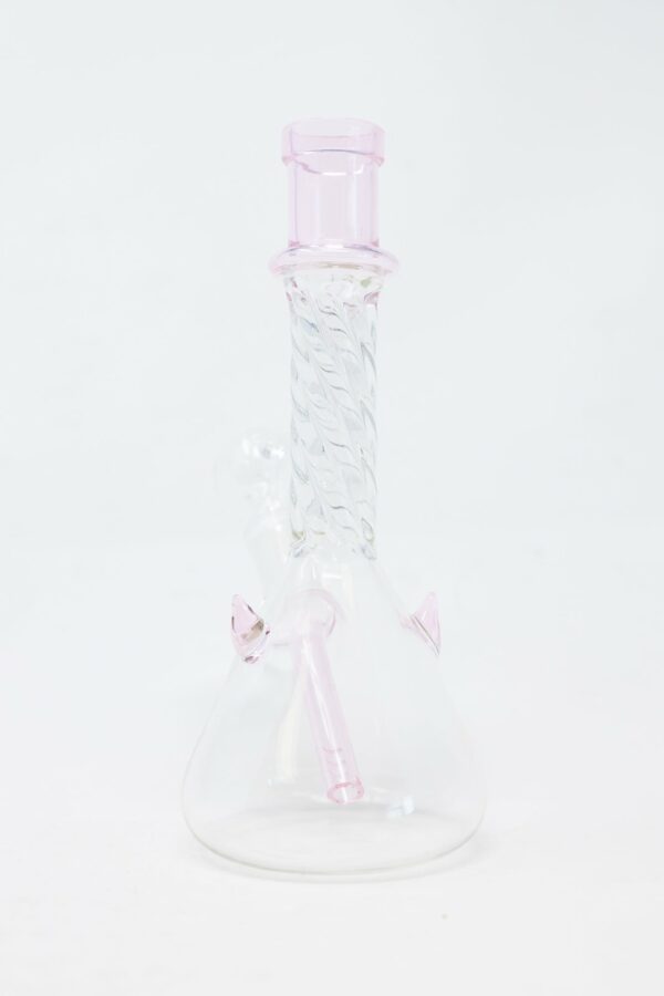 Shop 7" Pink Twisted Devil Bong in australian