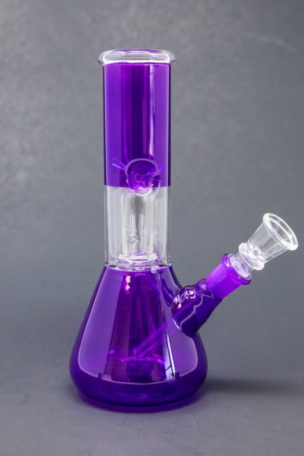 Shop 8" Purple Single Percolator Bong w/ Ice Catcher in australian