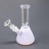 Shop 6" Pink Iridescent Beaker Bong w/ Ice Catcher in australian