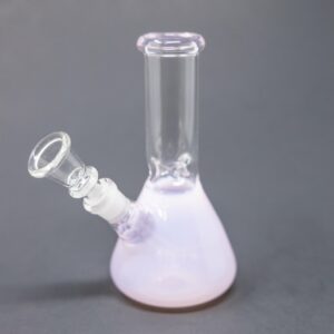 Shop 6" Pink Iridescent Beaker Bong w/ Ice Catcher in australian