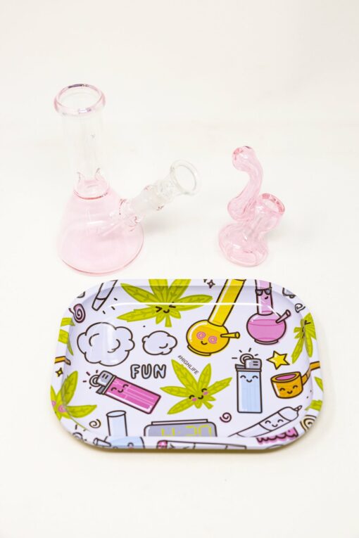 Shop 6" Pink Cute Stoner Combo in australian