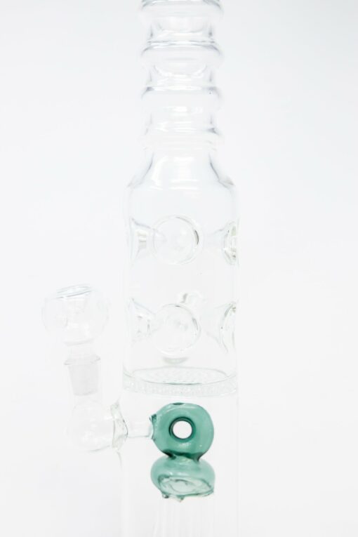 Shop 16" Dark Green Jellyfish Honeycomb Bong in australian