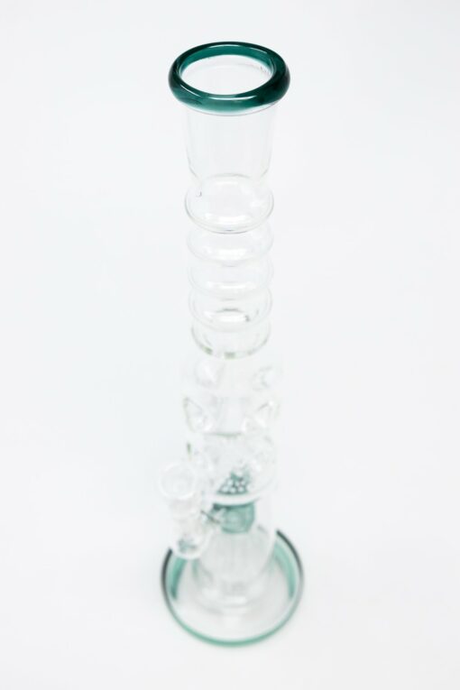 Shop 16" Dark Green Jellyfish Honeycomb Bong in australian