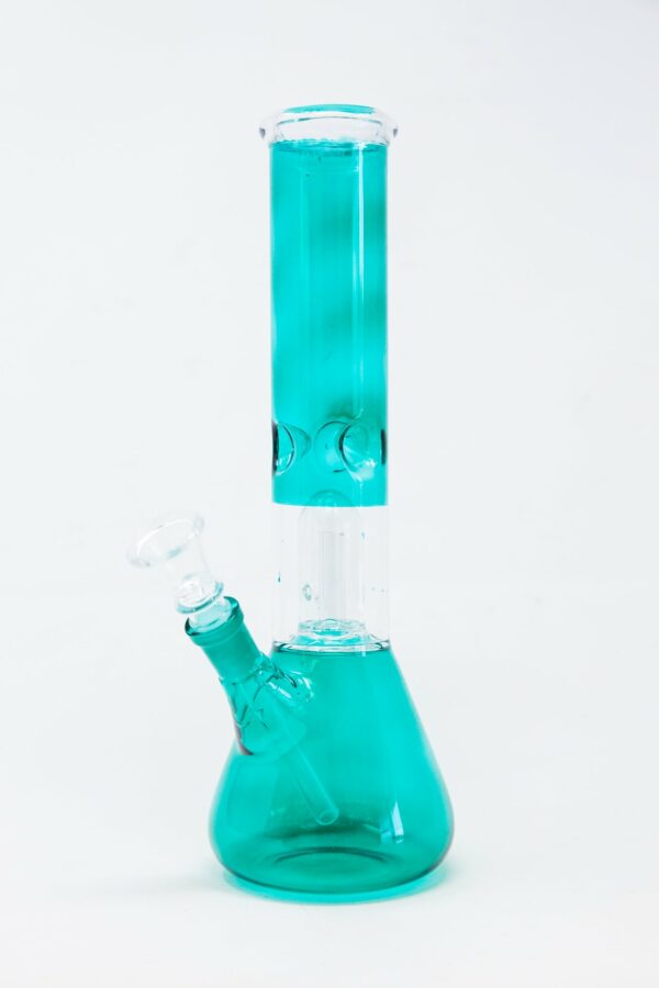 Shop 10" Aqua Single Percolator Bong w/ Ice Catcher in australian