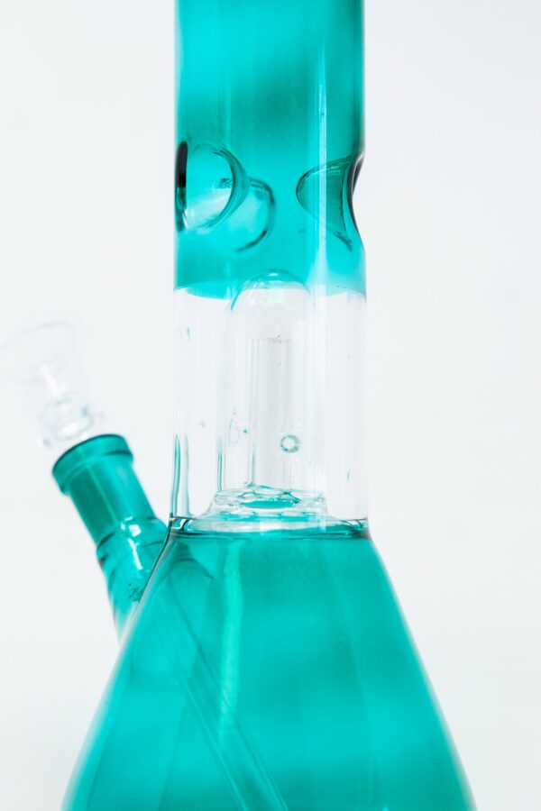 Shop 10" Aqua Single Percolator Bong w/ Ice Catcher in australian