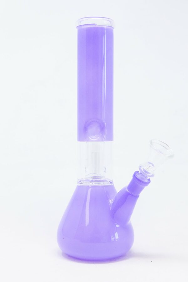 Shop 10" Milky Purple Single Percolator Bong w/ Ice Catcher in australian