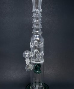 Shop 16" Dark Green Jellyfish Honeycomb Bong in australian