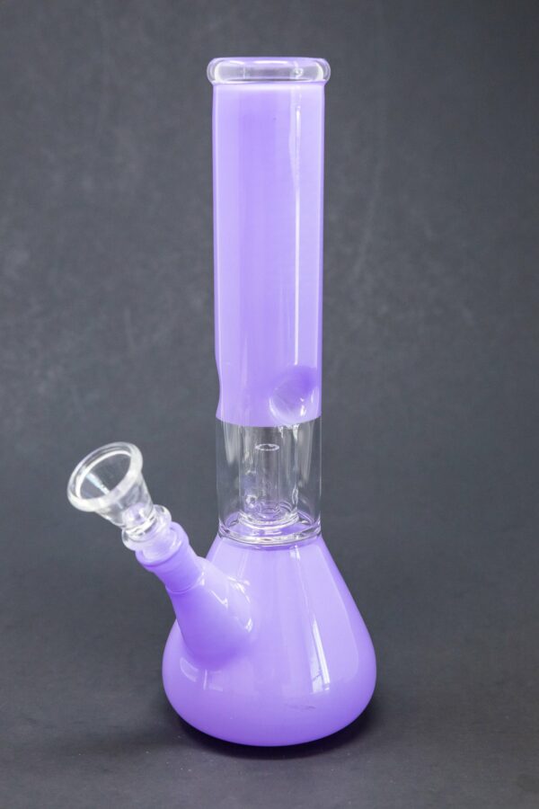 Shop 10" Milky Purple Single Percolator Bong w/ Ice Catcher in australian