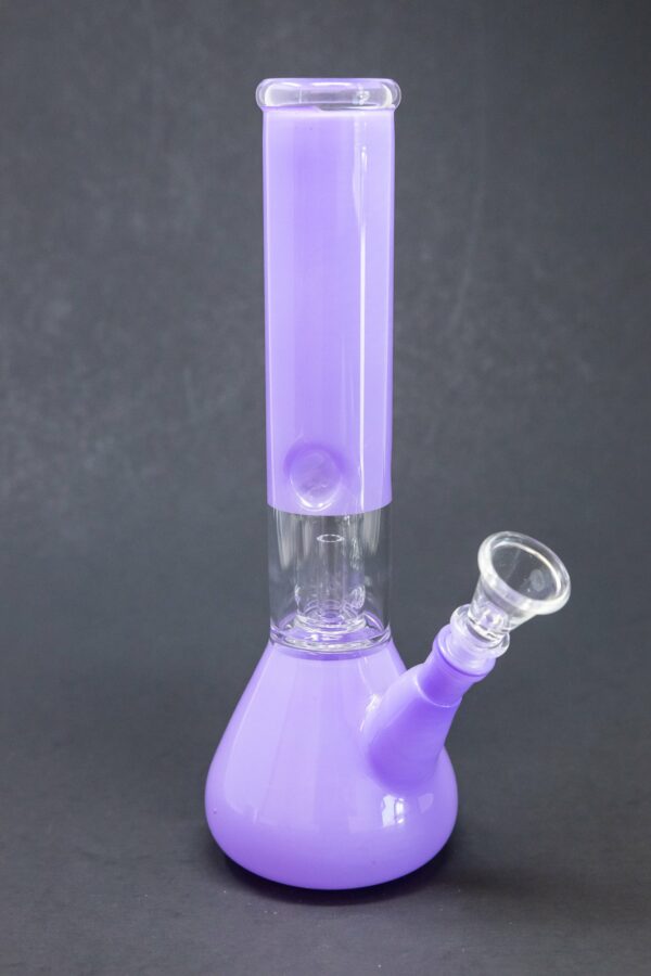 Shop 10" Milky Purple Single Percolator Bong w/ Ice Catcher in australian