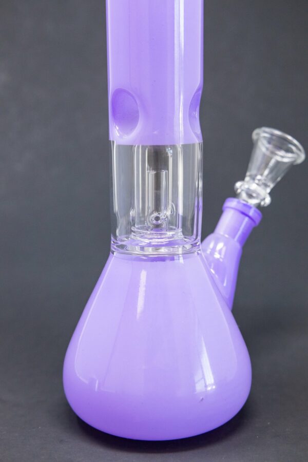 Shop 10" Milky Purple Single Percolator Bong w/ Ice Catcher in australian