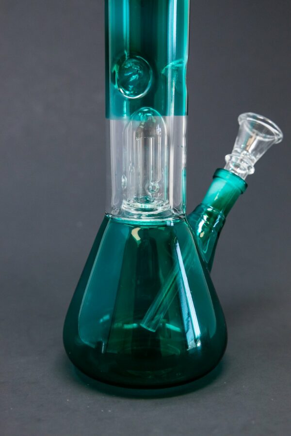 Shop 10" Aqua Single Percolator Bong w/ Ice Catcher in australian