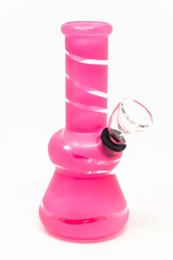 Shop 5" Pink Mini Bong in australian