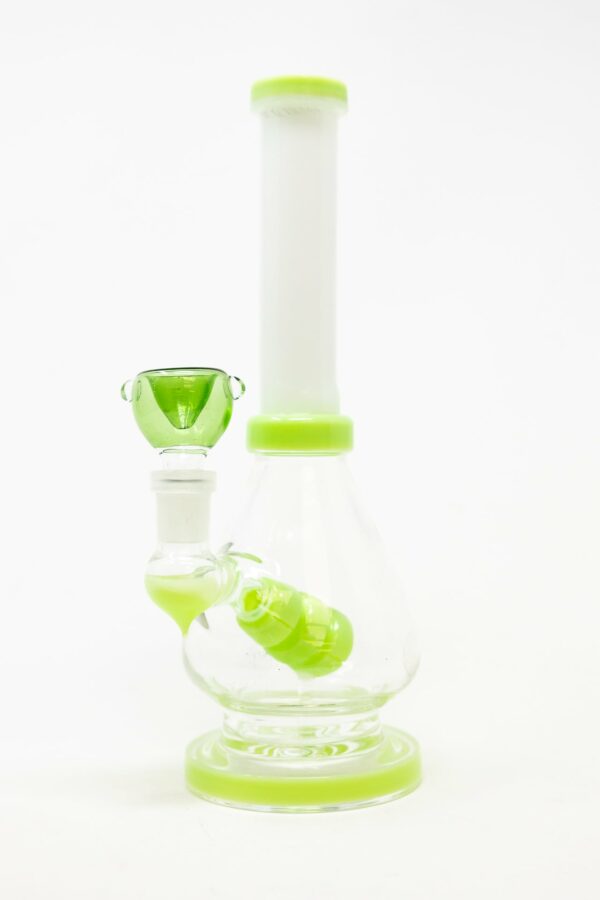 Shop 8" Single Percolator Flat Base Bong in australian
