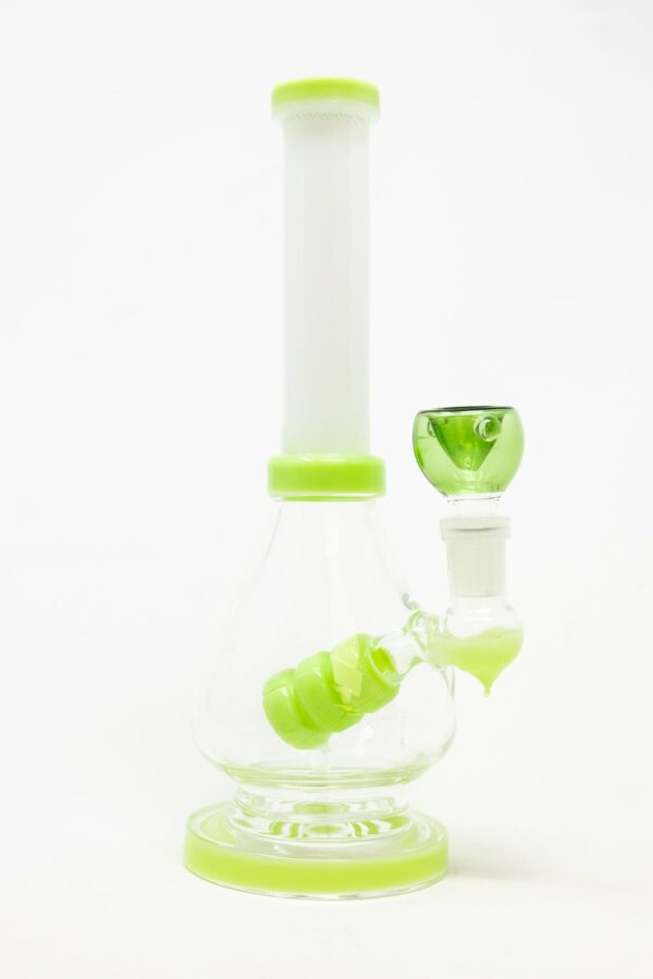 Shop 8" Single Percolator Flat Base Bong in australian