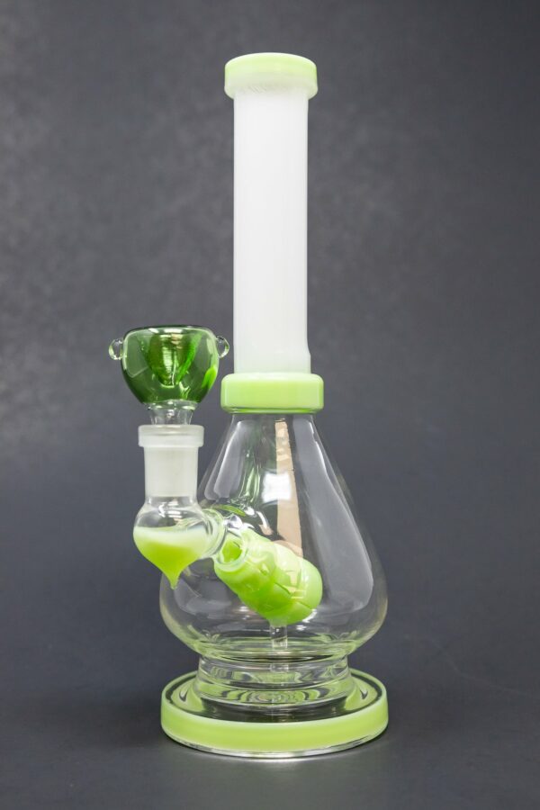 Shop 8" Single Percolator Flat Base Bong in australian