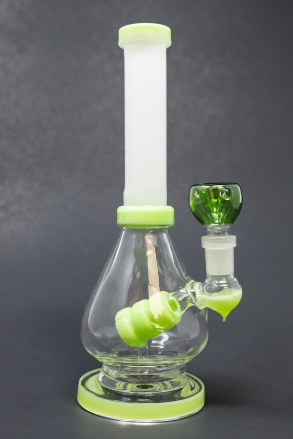 Shop 8" Single Percolator Flat Base Bong in australian