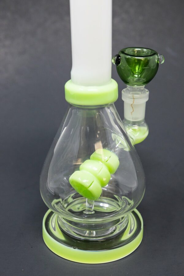 Shop 8" Single Percolator Flat Base Bong in australian