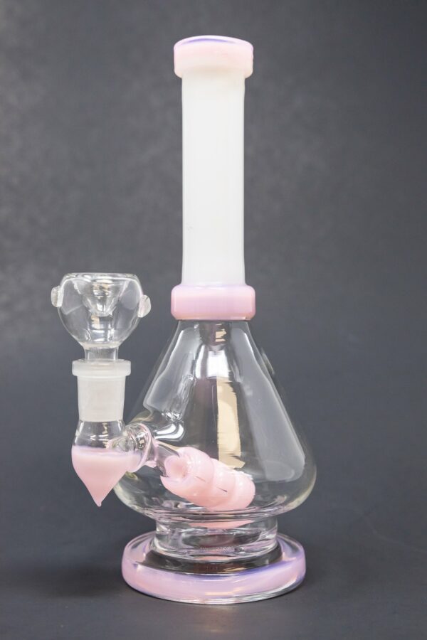 Shop 8" Single Percolator Flat Base Bong in australian
