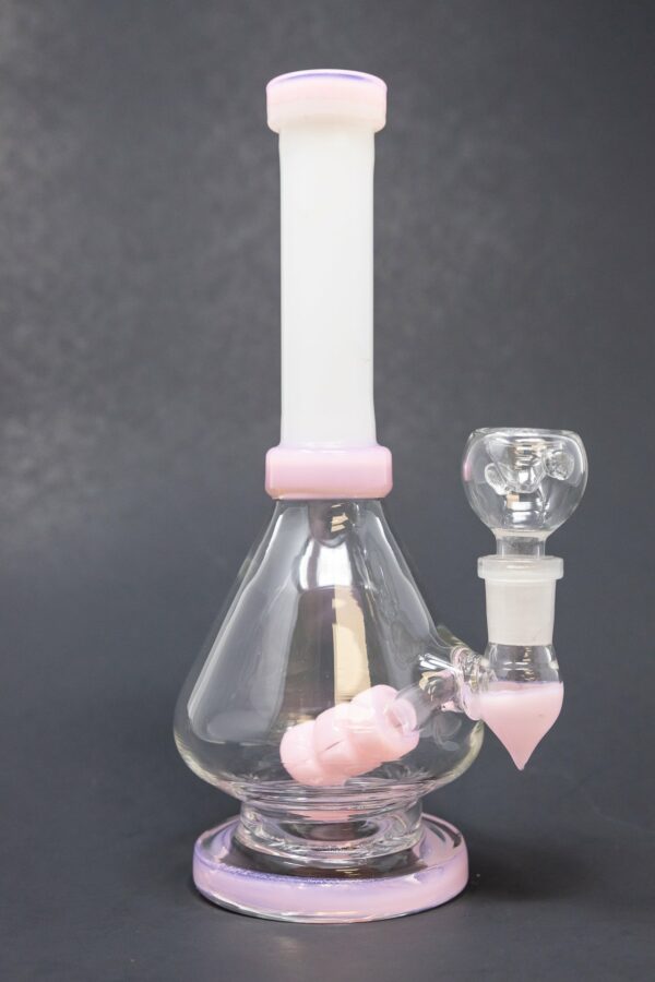 Shop 8" Single Percolator Flat Base Bong in australian