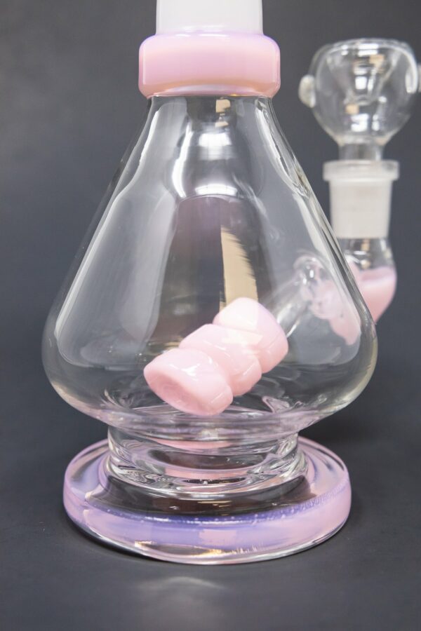 Shop 8" Single Percolator Flat Base Bong in australian