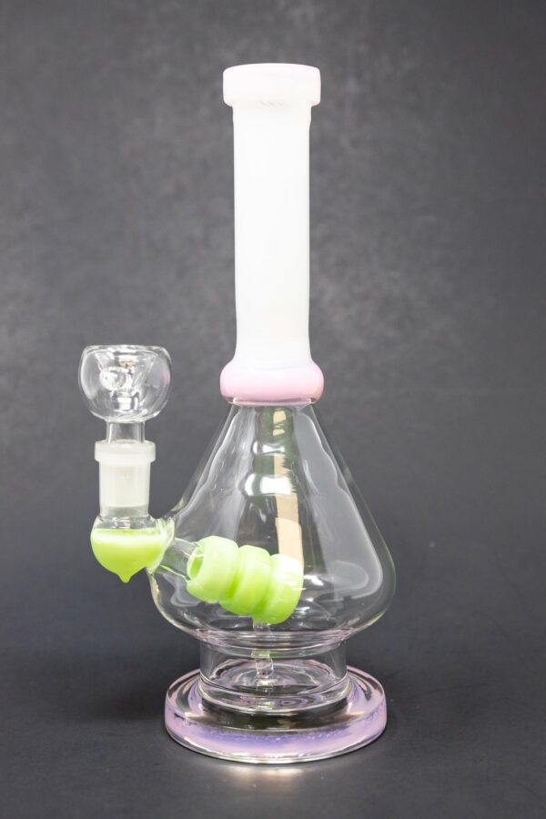 Shop 8" Single Percolator Flat Base Bong in australian