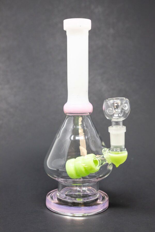 Shop 8" Single Percolator Flat Base Bong in australian