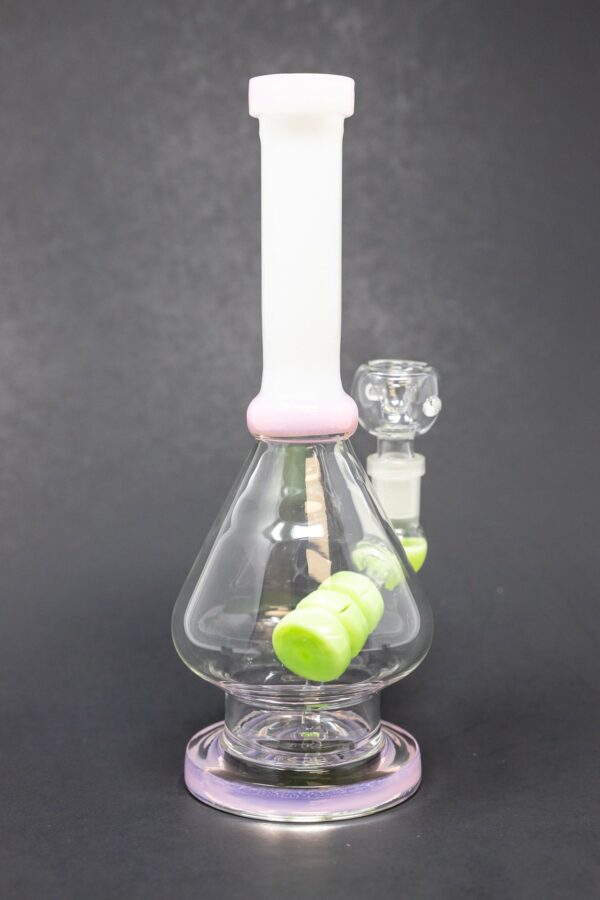 Shop 8" Single Percolator Flat Base Bong in australian