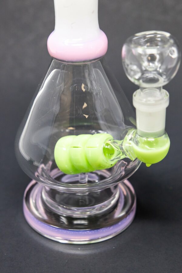 Shop 8" Single Percolator Flat Base Bong in australian
