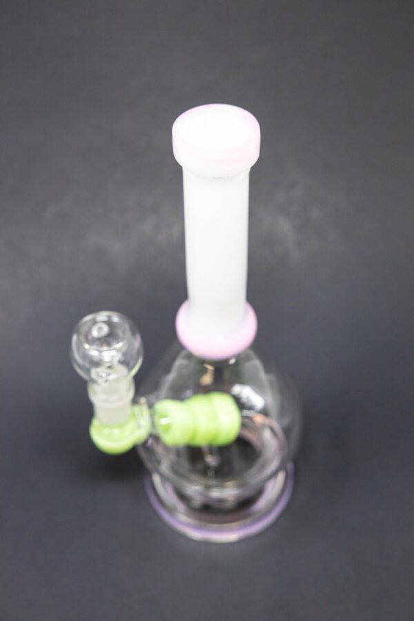 Shop 8" Single Percolator Flat Base Bong in australian